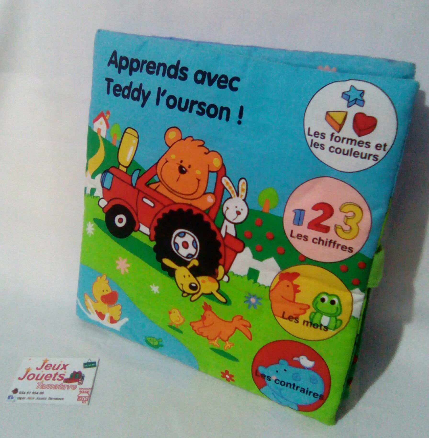 Livre éducatif Teddy l'ourson - Baby Smile 